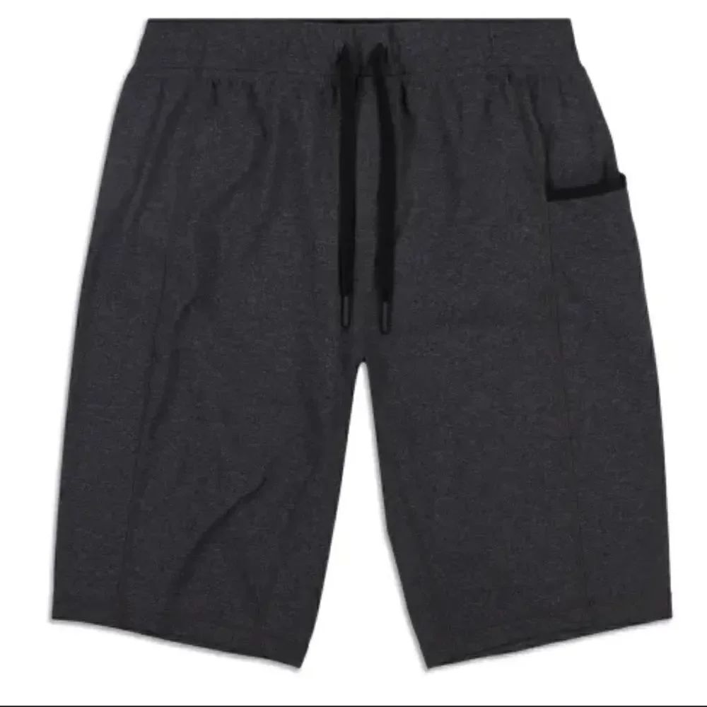 Lululemon Athletica Pace Breaker Short In Heathered Gray Size M